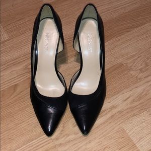 Nine West black heels